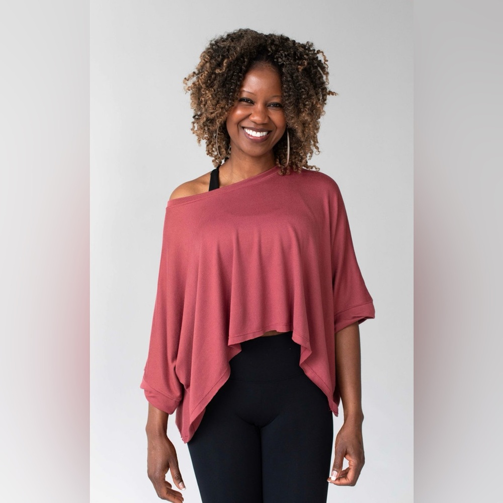 Savvi Hollie Top in cinnamon - Picture 2 of 15